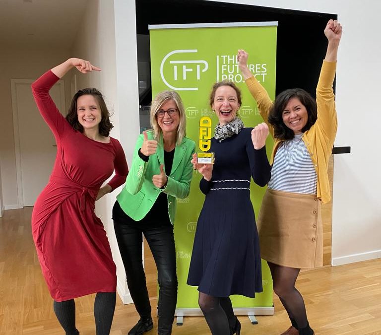 TFP Founder and CEO Julia Stamm has received the Digital Female Leader Award 2021